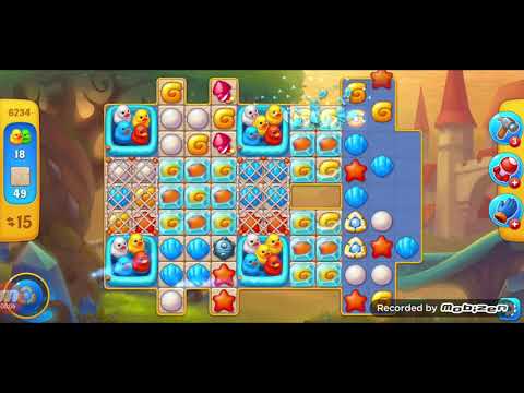 fishdom gameplay / level 6234 / It is like the ads? / thank you