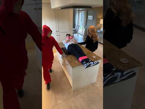 BroBot and M3GAN 2.0 tied him up!! 😱🦾 #shorts