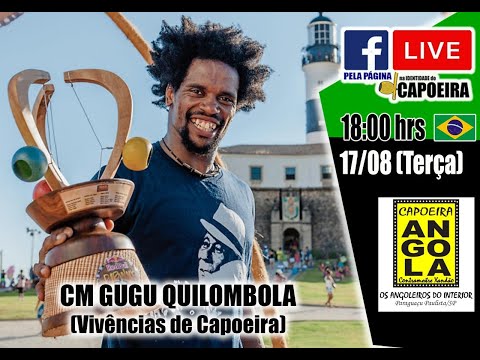 241ª LIVE NA IDENTIDADE DO CAPOEIRA - CONTRAMESTRE GUGU QUILOMBOLA