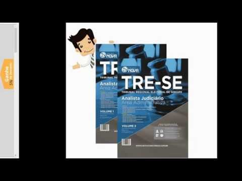 Apostila TRE-SE 2015 - Analista Judiciário - Área Administrativa