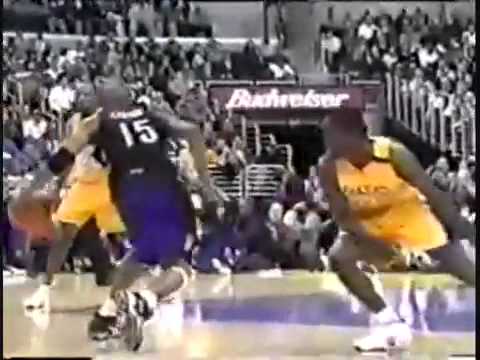 Vince Carter NASTIEST dunk on Lakers   YouTube