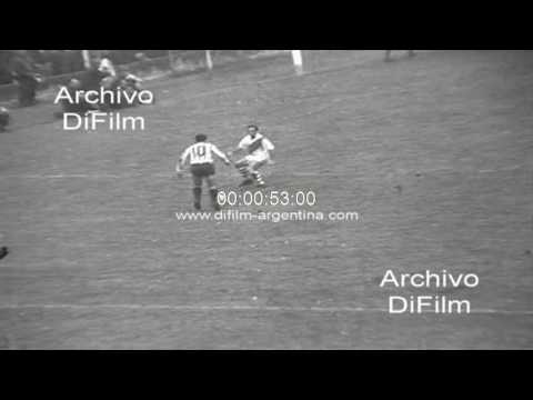 Racing Club vs River Plate - Primera A 1957