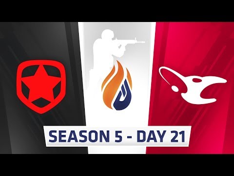 ECS Season 5 Day 21 Gambit vs Mousesports - Train