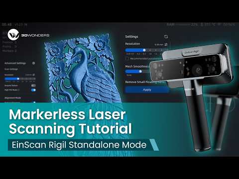 Marker-Free Laser Scanning Tutorial