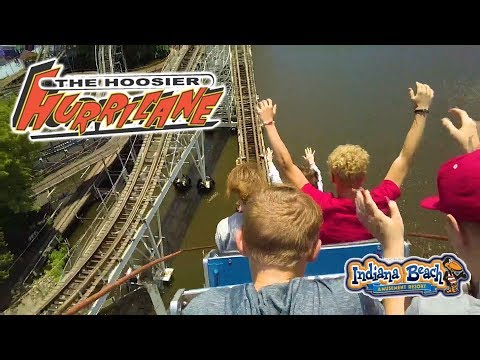 On-ride point of view of Hoosier Hurricane