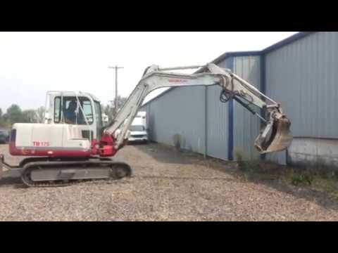 Takeuchi TB175 Mini Hydraulic Excavator