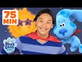 Blue and Josh Skidoo to Outer Space & Play Games! 🪐 | 75 Minutes | Blue's Clues & You!