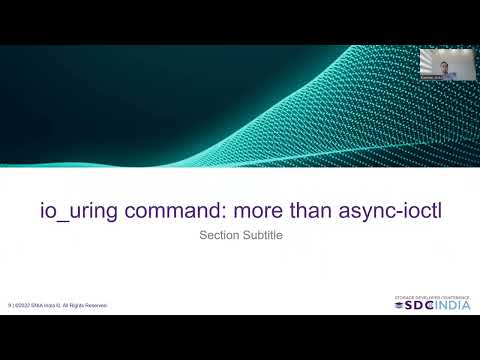 SDC India 2022: The new, catch-all, fast path to NVMe in Linux