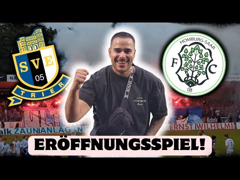 What a SLAP 😱| PYRO SHOW🔥🧨 | SV Eintracht Trier 05 VS FC Homburg 08