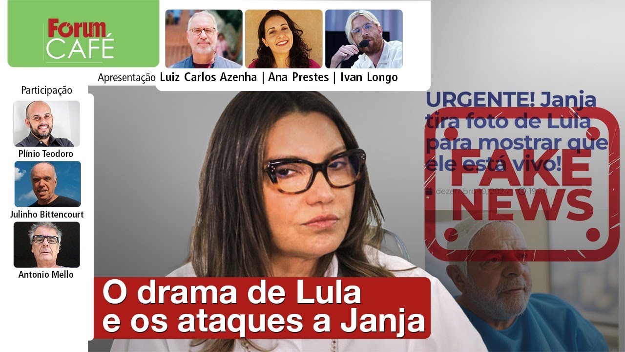 O drama de Lula e os ataques a Janja | Fórum Café | 12.12.24