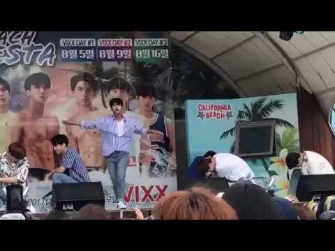 ViXX N performing on stage fell down  almost fainted  because of the heat! 😭   YouTube