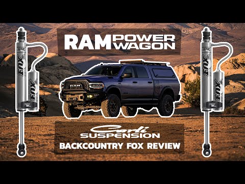 @thecarlisuspension Backcountry @FOXFACTORY 2.0 Reservoir Review - 2020 Ram Power Wagon