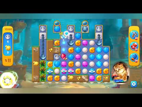 Fishdom 2022, no Boosters,  10086  level  -  прохождение без бустеров,  10086  уровень.