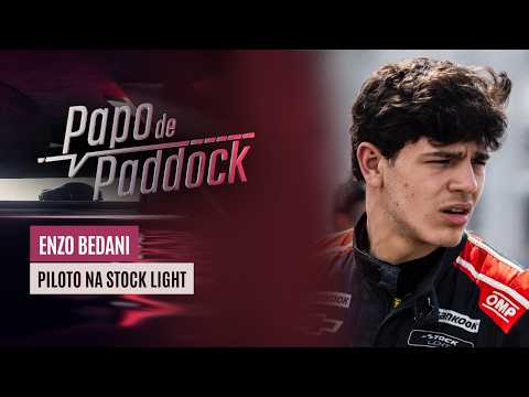 PAPO DE PADDOCK RECEBE ENZO BEDANI