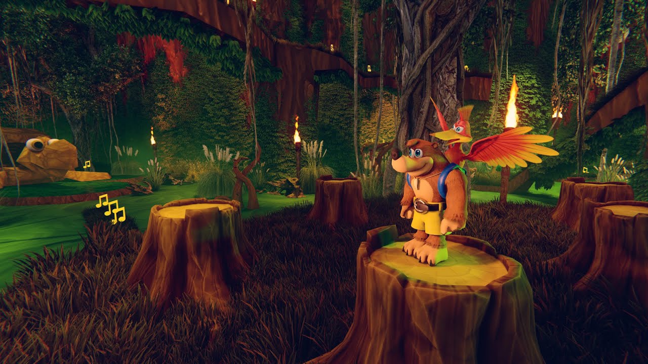 Banjo-Kazooie Remastered | BUBBLEGLOOP SWAMP
