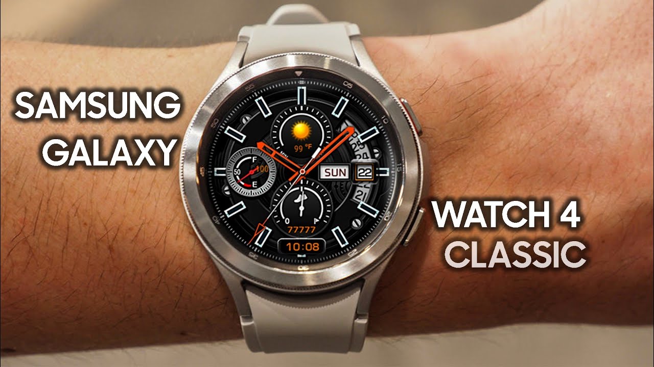 Samsung Galaxy Watch 4 Classic - TOP FEATURES