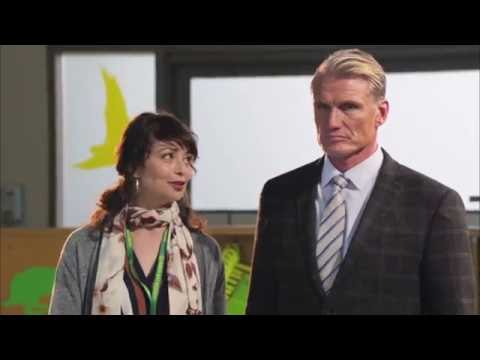 Dolph meets the kids