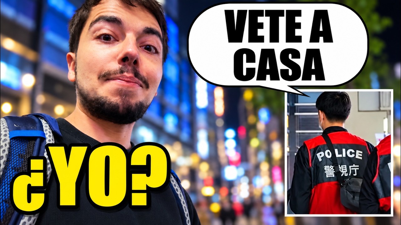 La policía japonesa me mandó a casa… y no me callé