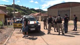 preview picture of video 'Policia Militar e Policia Rodoviária Federal trocam tiros com bandidos em Ipuiuna .'