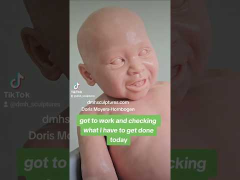 Monday Morning ❤️ #siliconebaby #baby #babydolls #dorismoyershornbogen #dmh #dmhsculptures #reborns