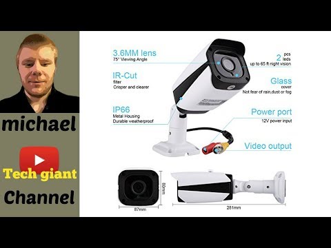 Overview of IR AHD Bullet CCTV Camera