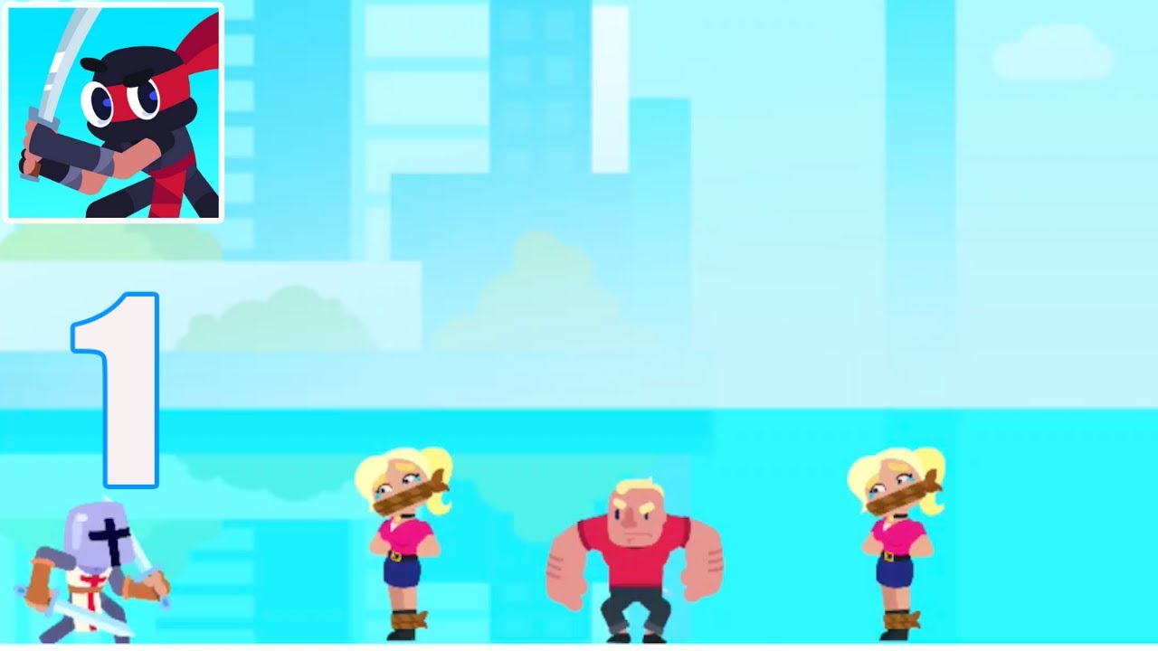 Ninja Cut Gameplay Walkthrough All Levels (By Simplicity Games)