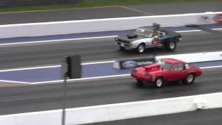 preview picture of video 'Bristol 2013 - Chevy Monza vs. 1968 Camaro in 1/8 mile.  6.10@108'