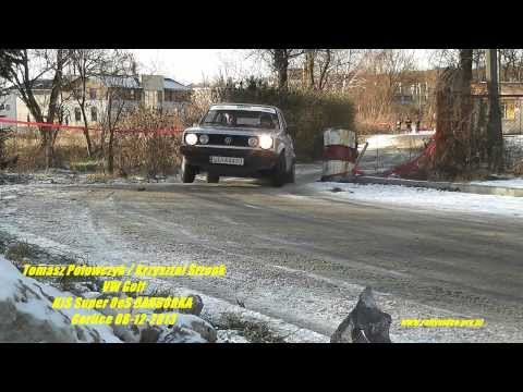 Tomasz Polowczyk / Krzysztof Stronk - VW Golf - KJS Super OeS BARBÓRKA - Gorlice 08-12-2013