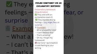 Feeling Something? Use an Exclamatory Sentence! | Show Emotions in English