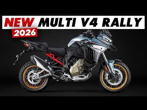 New 2026 Ducati Multistrada V4 Rally Announced: 13 Things To Know!