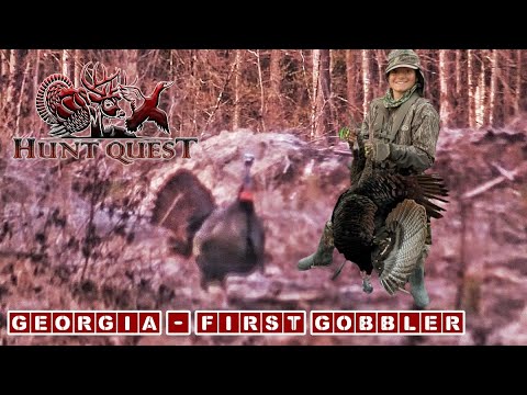 Hunt Quest w/ Scott Ellis-A turkey hunter is born! Georgia spring turkey youth hunt!