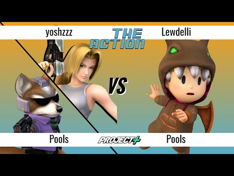 The Action - yoshzzz (ZSS, Fox) Vs. Lewdelli (Lucas) P+ Pools