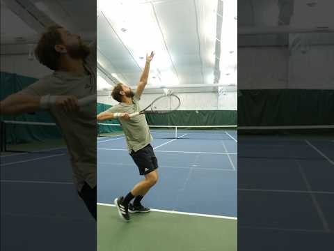 The Tip That Took My Serve From 100mph to 120mph #tennis #tennislesson #tennistips #serve #power