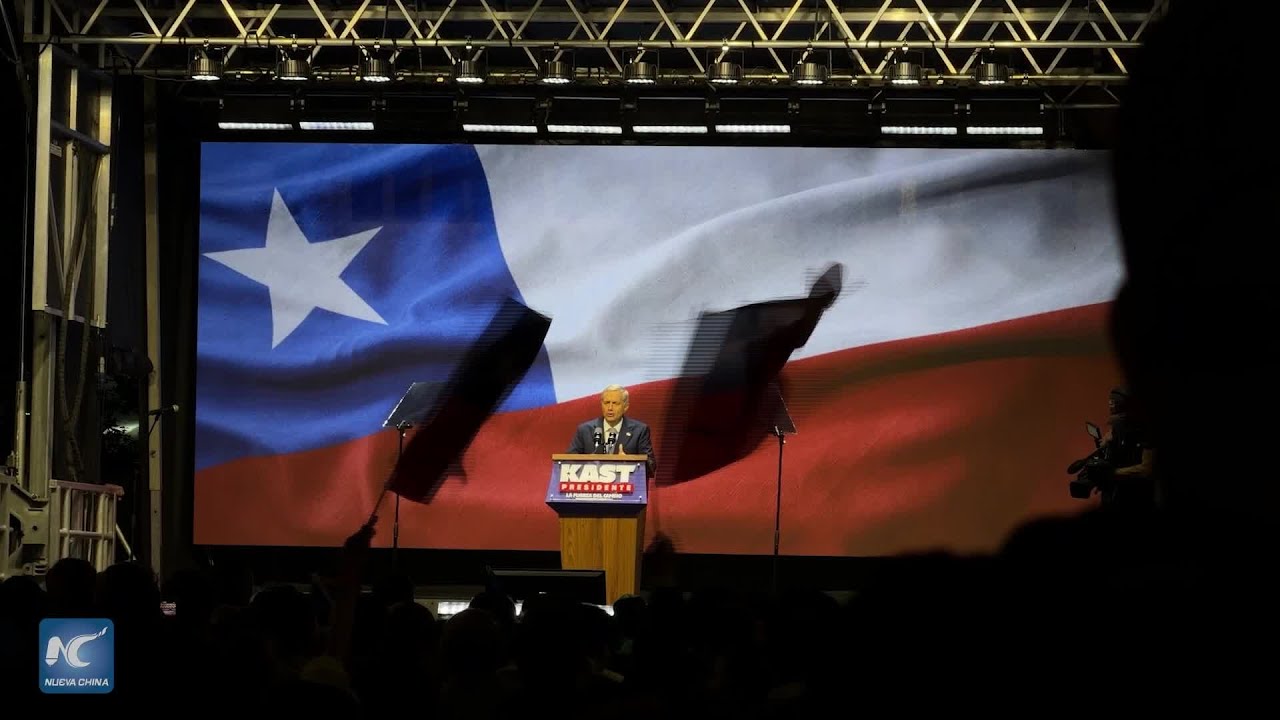 Kast promete orden y restablecer el respeto de la ley en Chile