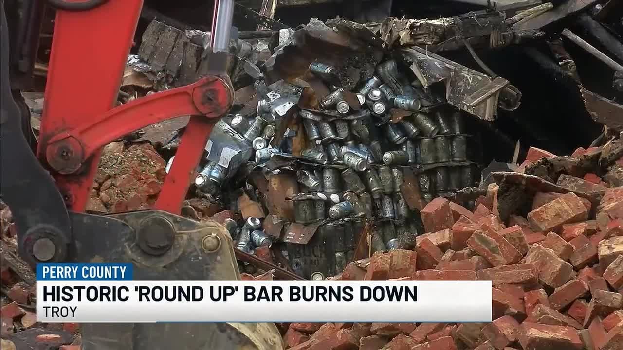 Round Up bar destroyed by large fire overnight in Perry Co.