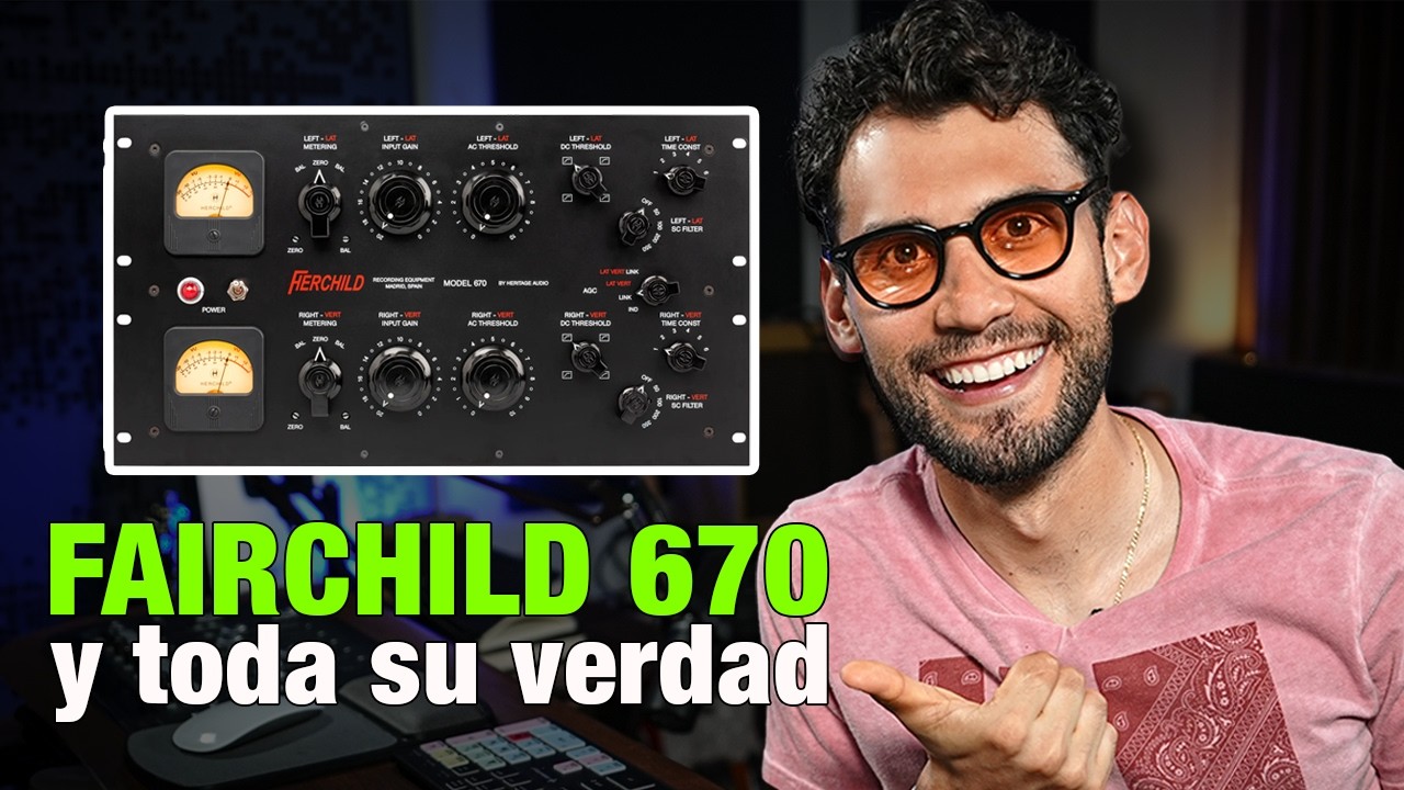 ¿La MEJOR emulación del Fairchild 670? Comparando 6 plugins 🔥