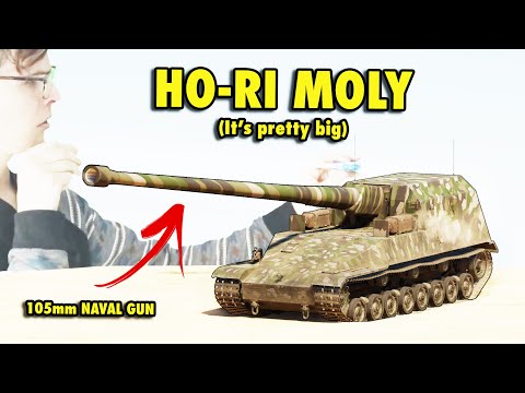 This FAKE TANK is a 105mm MONSTER - Ho-Ri Prototype in War Thunder