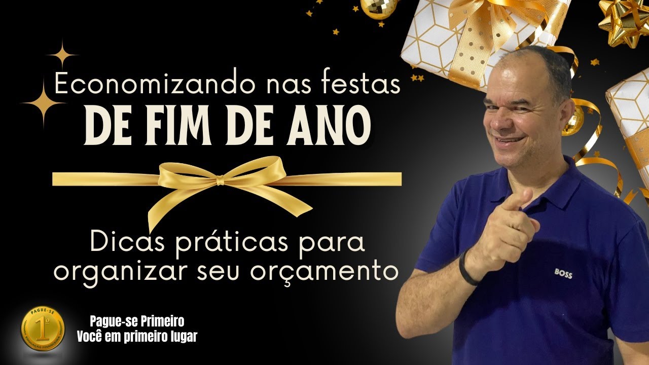 Economizando nas compras de fim de ano.