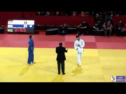 Judo 2014 Grand Slam Paris: Elkawiseh (LBA) - Pulyaev (RUS) [-66kg]