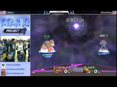 KTAR XI PM - Mew2King (Fox, Donkey Kong, Mewtwo) VS Gahtzu (Captain Falcon) Winners Round 2
