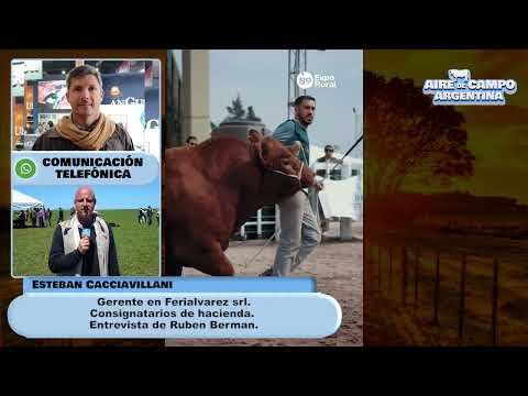 Esteban Cacciavillani - Gerente en Ferialvarez srl. Consignatarios de hacienda.