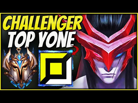 This Guy (Juuzi) Got To CHALLENGER With Yone TOP & i Tried His Build! | Runes & Items For Yone TOP