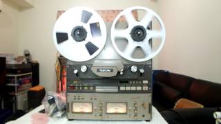 Video thumbnail for TASCAM 42B Open Reel to Reel Tape Deck Demo -1 by markbroadcaster