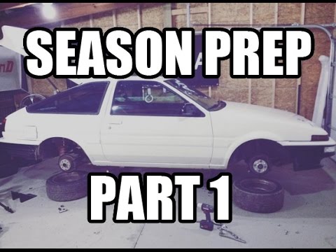 AE86 SEASON PREP: Cusco Sway Bars and Maintenance Part 1