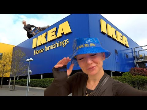 IKEA MUKBANG / SHOPPING VLOG