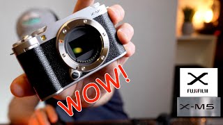 Fujifilm X-M5 Unboxing Day 1 #fujifilm #fujixseries #fujix