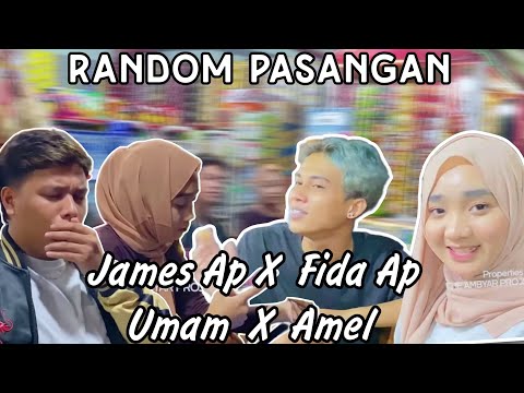 Random 2 pasangan james x fida & Umam x Amel