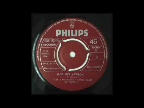 PROFESSOR I.K.BELEMU & HIS RIVER BROTHERS BAND - R.I.P REX LAWSON