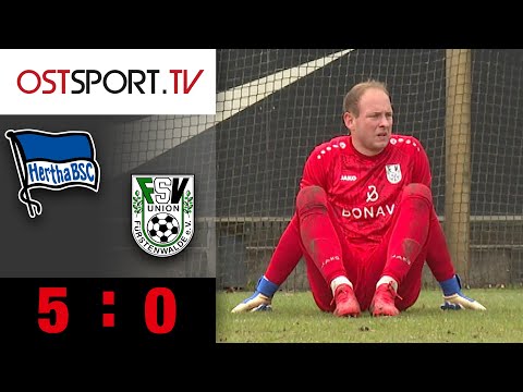 Hertha eine Klasse besser: Hertha BSC II - FSV Union Fürstenwalde 5:0 | Regionalliga Nordost