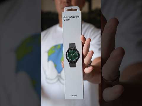 Samsung Galaxy Watch 6 Classic Unboxing! (47mm)